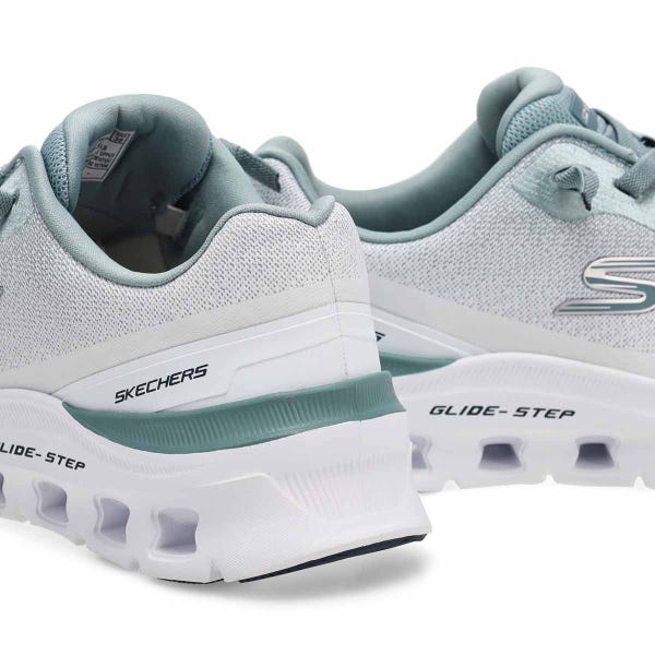 Baskets à enfiler GLIDE STEP PRO WAVERRA, blanc/bleu clair, hommes