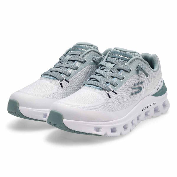 Baskets à enfiler GLIDE STEP PRO WAVERRA, blanc/bleu clair, hommes