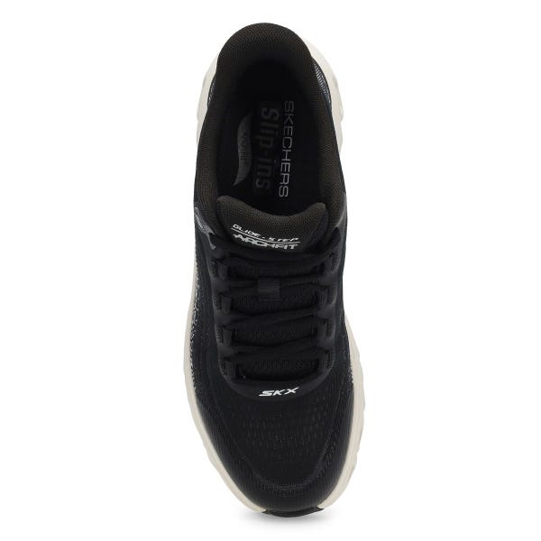 Baskets à enfiler ARCH FIT GLIDE-STEP WAVE ZANARO SLIP-INS, noir, hommes