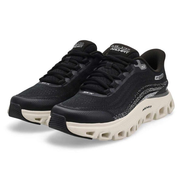 Baskets à enfiler ARCH FIT GLIDE-STEP WAVE ZANARO SLIP-INS, noir, hommes