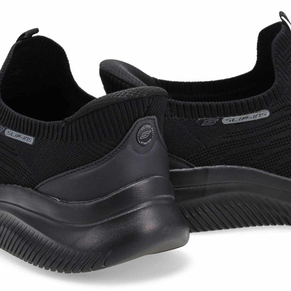 Baskets à enfiler ULTRA FLEX 4.0 SLIP-INS, noir/noir, hommes - LARGE