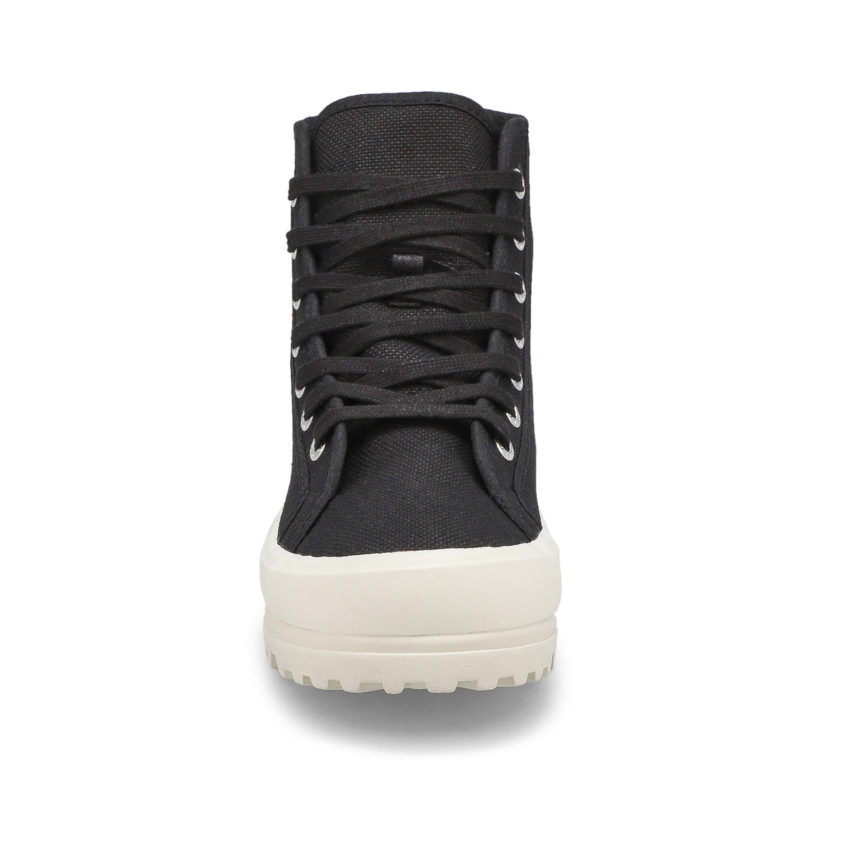 Women's Alpina Platform Snekaer - Black/ White