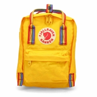 Fjallraven Kanken Rainbow Mini Backpack  Yellow