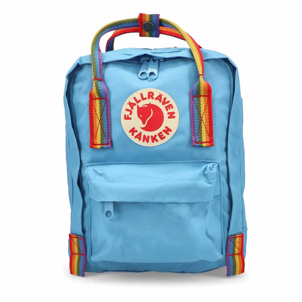 Fjallraven Kanken Rainbow Mini Backpack - Blue