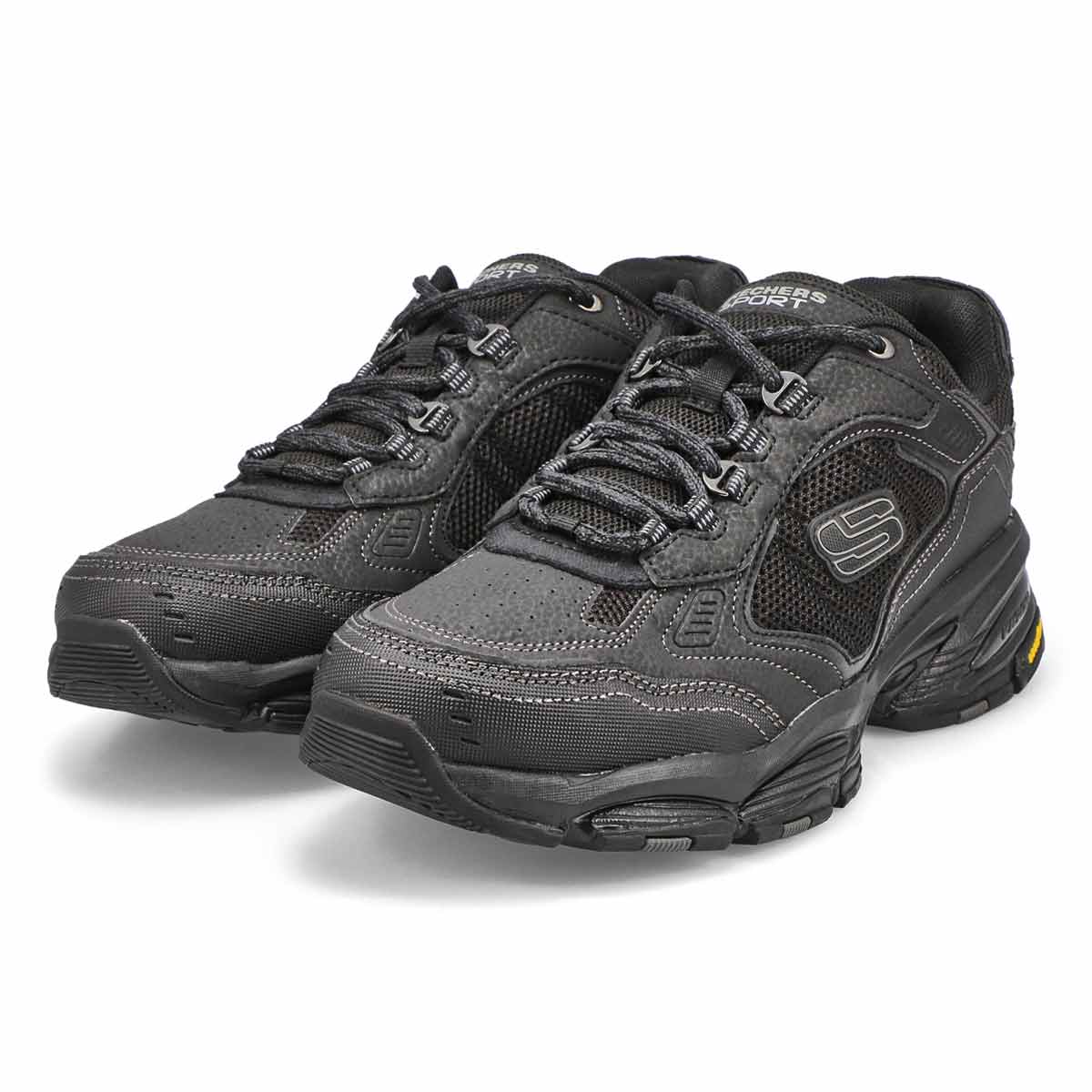 Mens' Vigor 3.0 Lace Up Wide Sneaker-Black