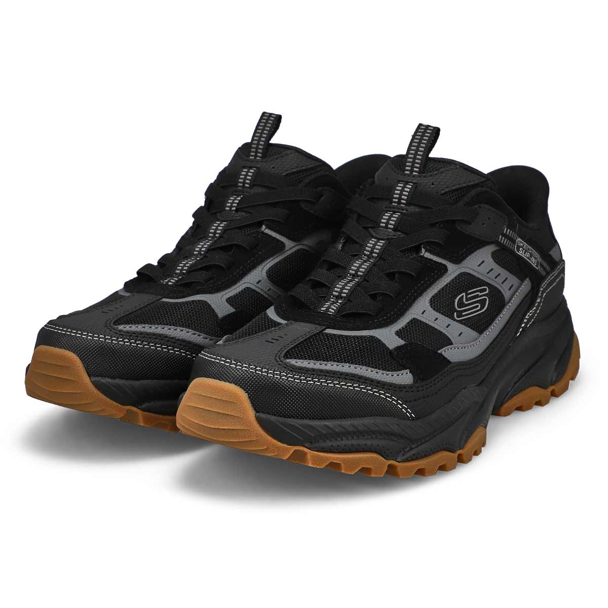 Men's Vigor AT Slip-Ins Wide Sneaker - Black/Black