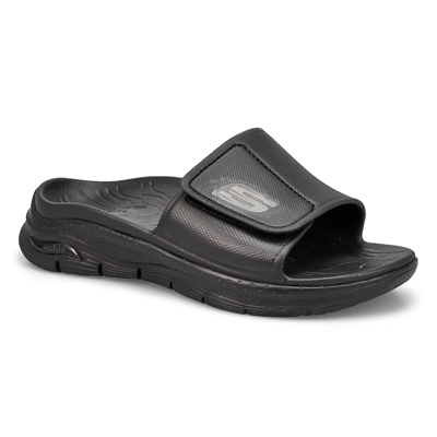 Mns Arch Fit Slide Sandal - Black/Black