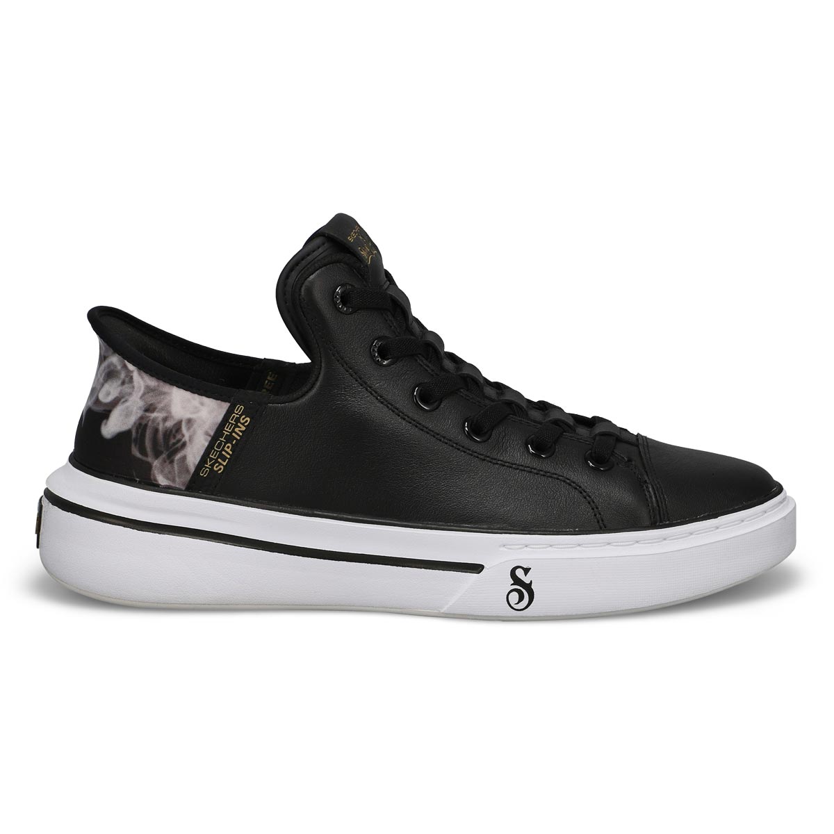 Men's Snoop One OG Slip-Ins Sneaker - Black/White