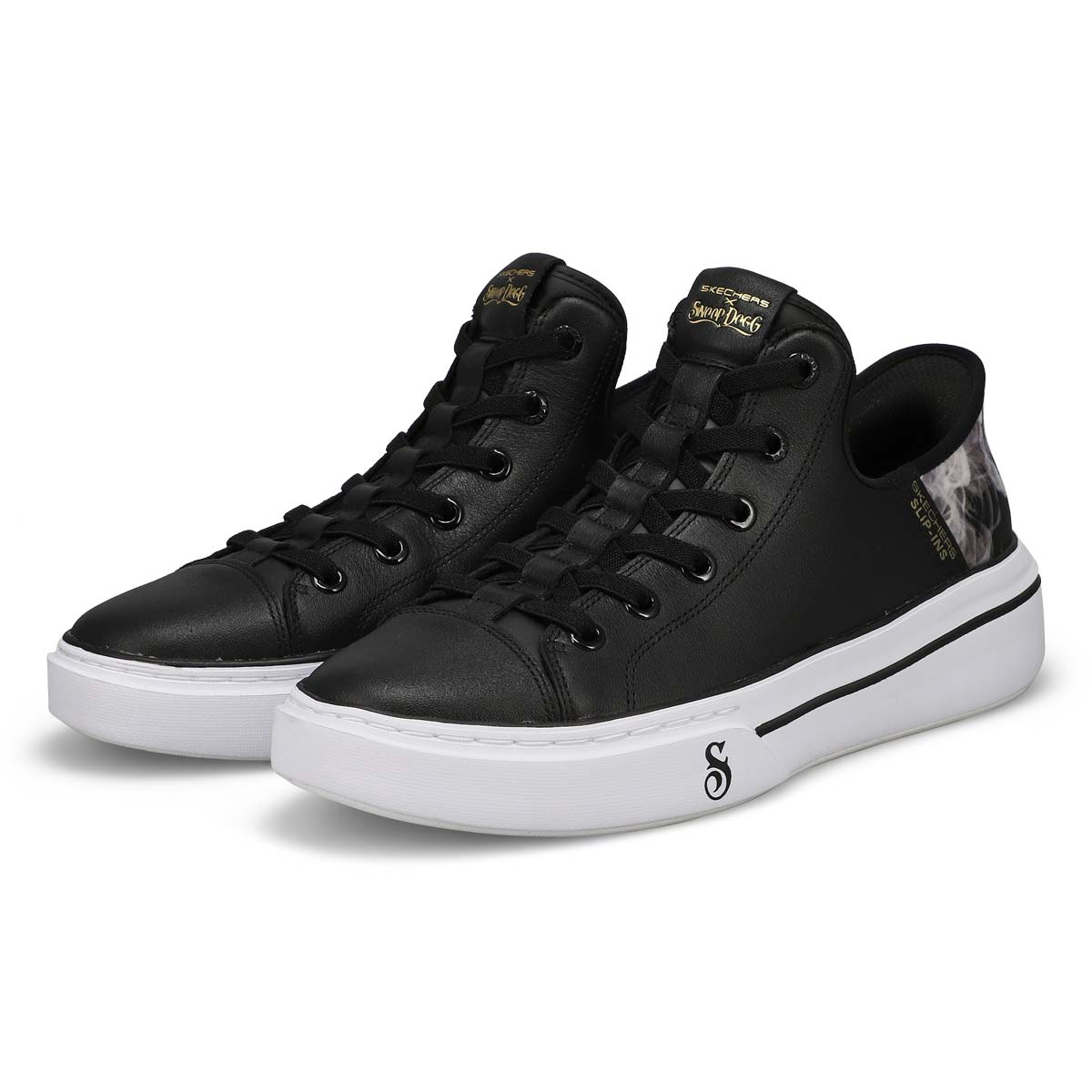 Men's Snoop One OG Slip-Ins Sneaker - Black/White
