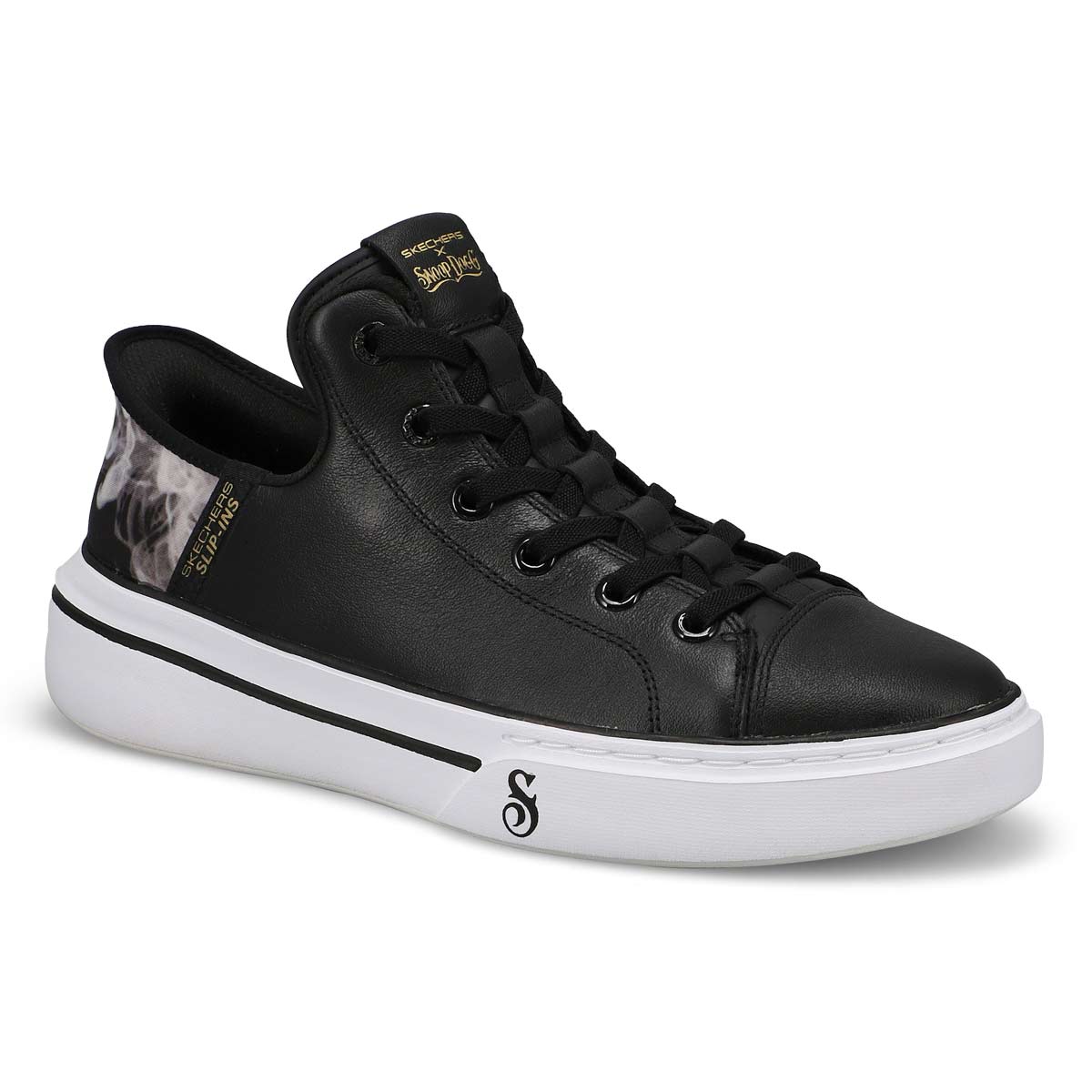 Men's Snoop One OG Slip-Ins Sneaker - Black/White