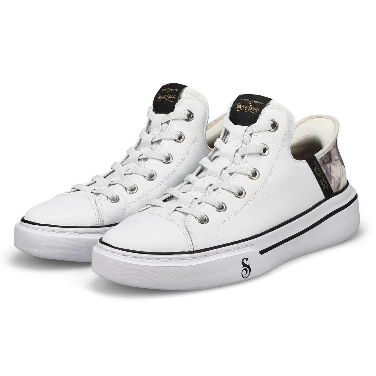 Men's Snoop One OG Slip-Ins Sneaker - White/Black
