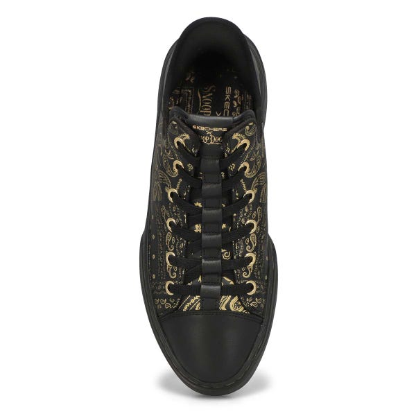 Men's Snoop One Double G Slip-Ins Sneaker - Black/Gold