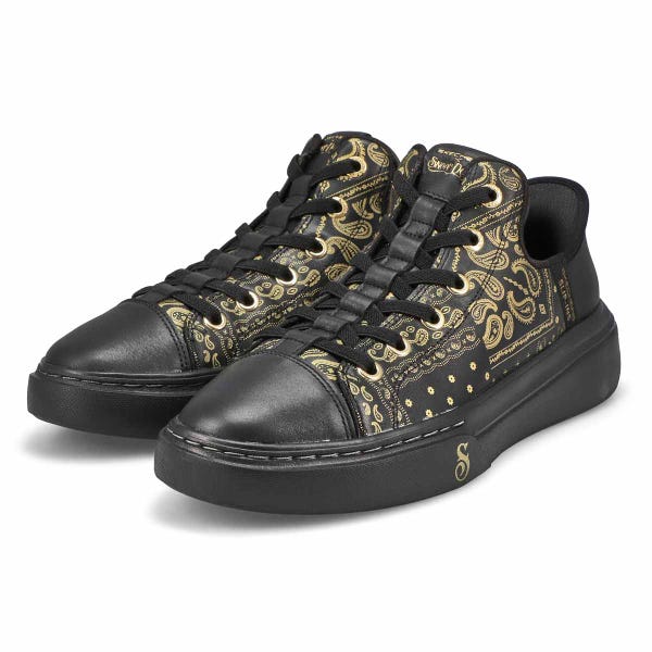Men's Snoop One Double G Slip-Ins Sneaker - Black/Gold