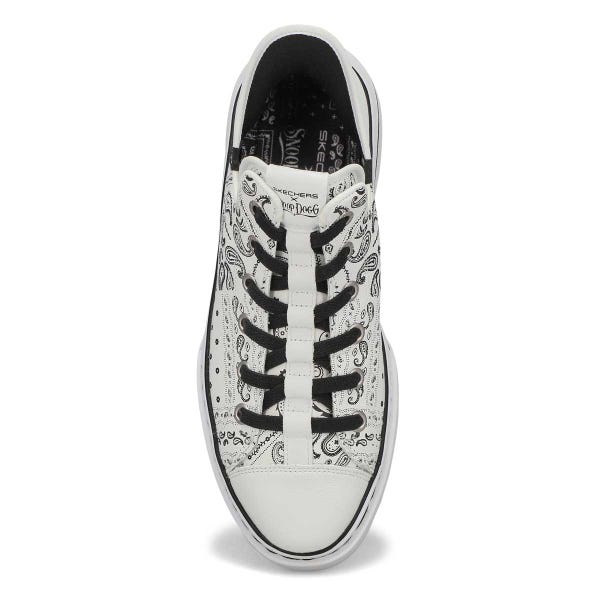 Men's Snoop One Double G Slip-Ins Sneaker - White/Black