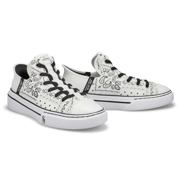 Men's Snoop One Double G Slip-Ins Sneaker - White/Black