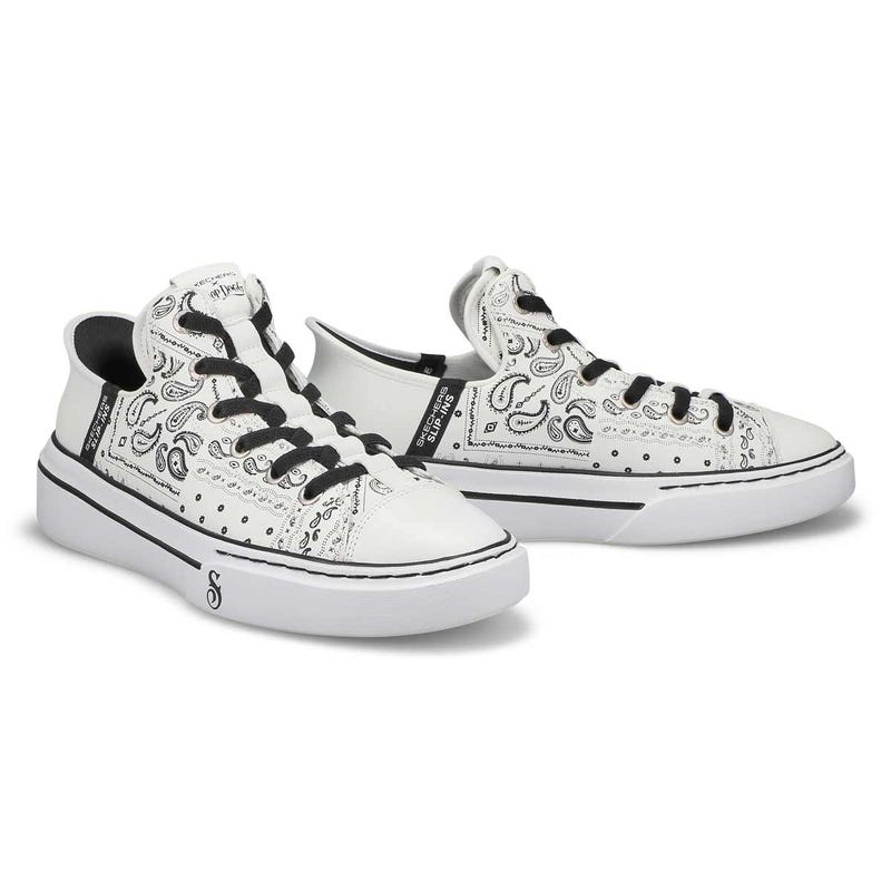 Men's Snoop One Double G Slip-Ins Sneaker - White/Black