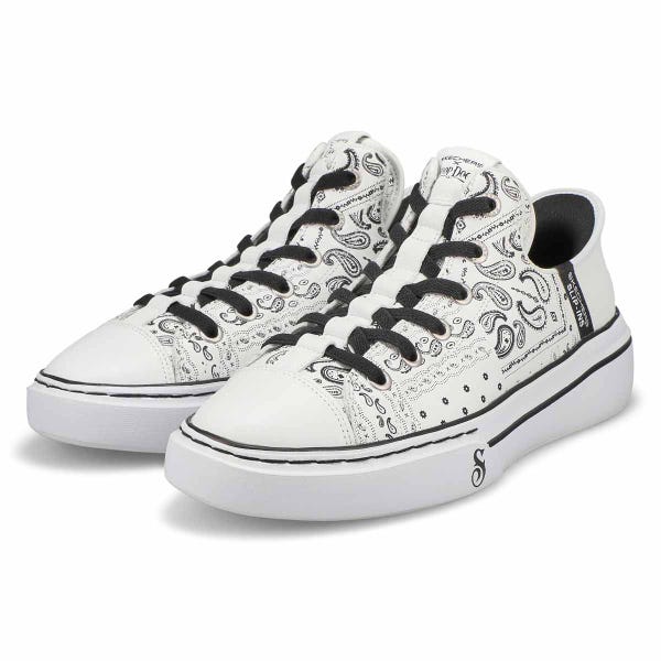 Men's Snoop One Double G Slip-Ins Sneaker - White/Black