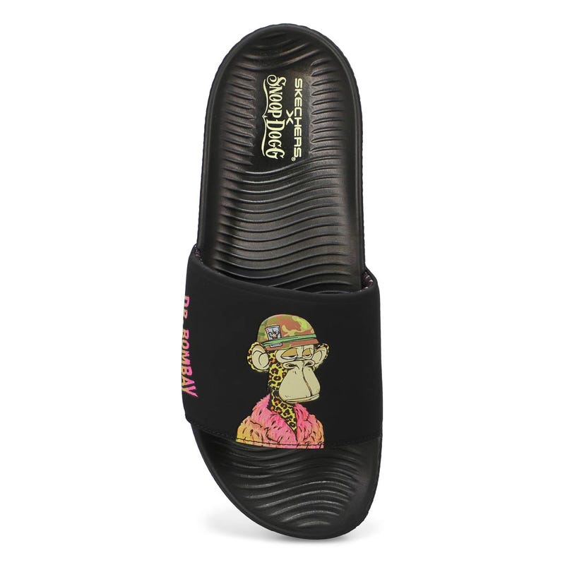 Claquette SNOOP DOGG DR. BOMBAY, noir, hommes