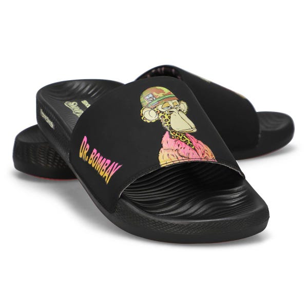 Claquette SNOOP DOGG DR. BOMBAY, noir, hommes