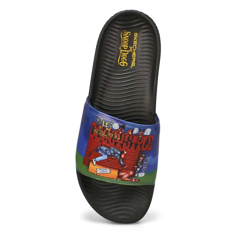 Claquette SNOOP DOGG DOGGY STYLE, noir/multi, hommes