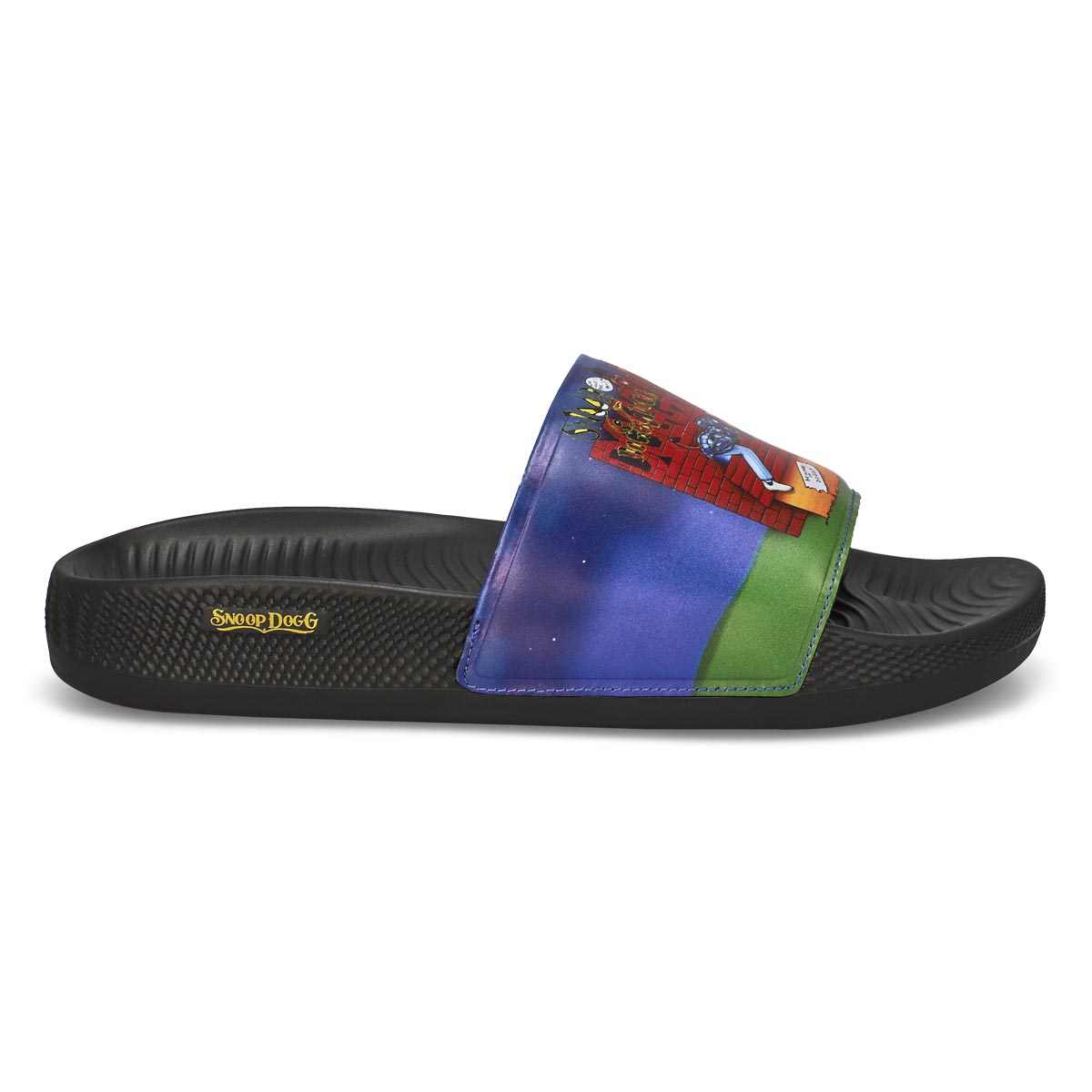 Claquette SNOOP DOGG DOGGY STYLE, noir/multi, hommes