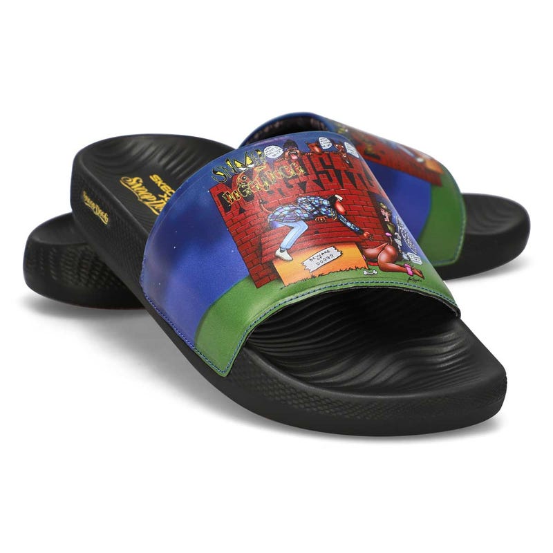 Claquette SNOOP DOGG DOGGY STYLE, noir/multi, hommes