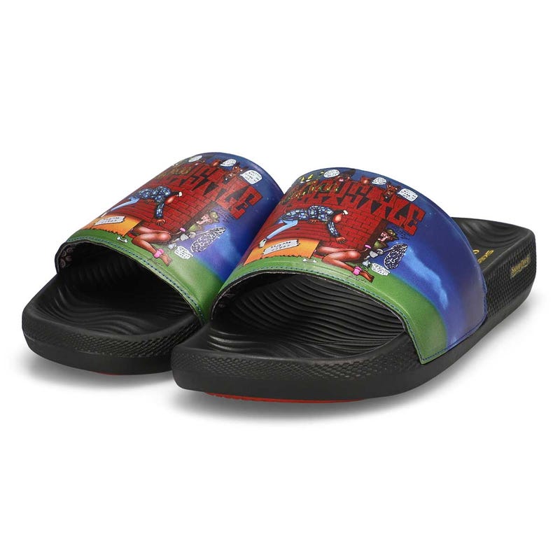 Claquette SNOOP DOGG DOGGY STYLE, noir/multi, hommes