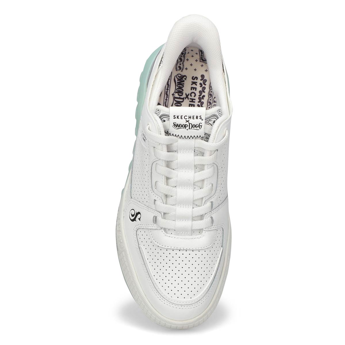 Men's Snoop Sizzle Toke Slip-Ins Sneaker - White