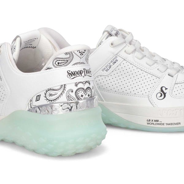 Baskets à enfiler SNOOP SIZZLE TOKE SLIP-INS, blanc, hommes