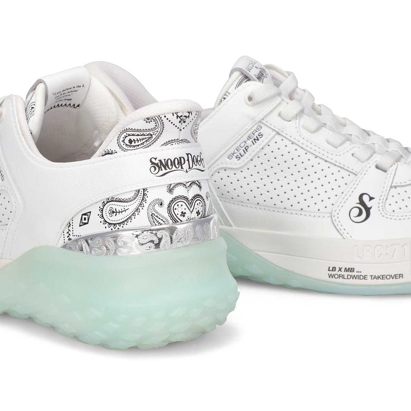 Baskets à enfiler SNOOP SIZZLE TOKE SLIP-INS, blanc, hommes