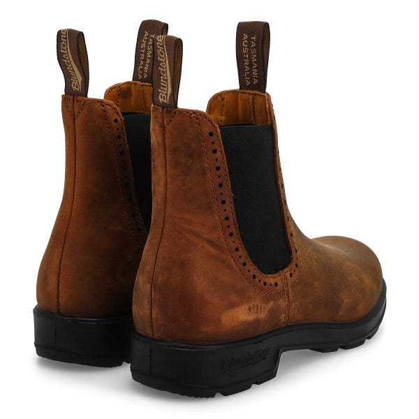 Botte Chelsea originale montante 2518 ORIGINAL CHELSEA HI TOP, havane, femmes