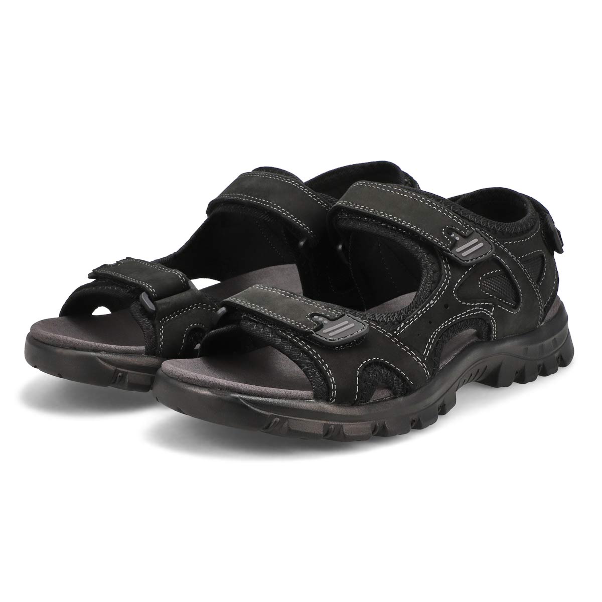 Mens Bart 01 Casual Sandal - Black