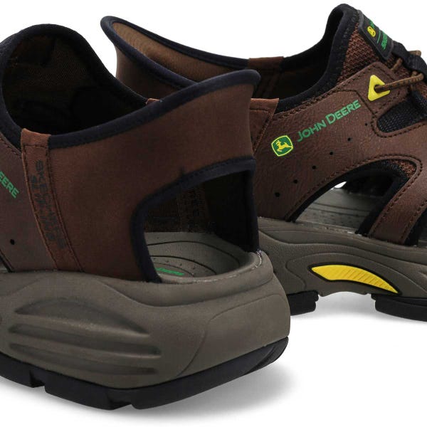 Sandale pêcheur à enfiler JOHN DEERE RELAXED FIT SLIP-INS, chocolat, hommes