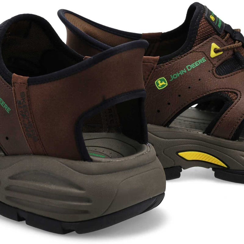 Sandale pêcheur à enfiler JOHN DEERE RELAXED FIT SLIP-INS, chocolat, hommes
