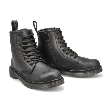 Kid's 1460 Serena Mono JR 8-eye Casual Boot - Blk