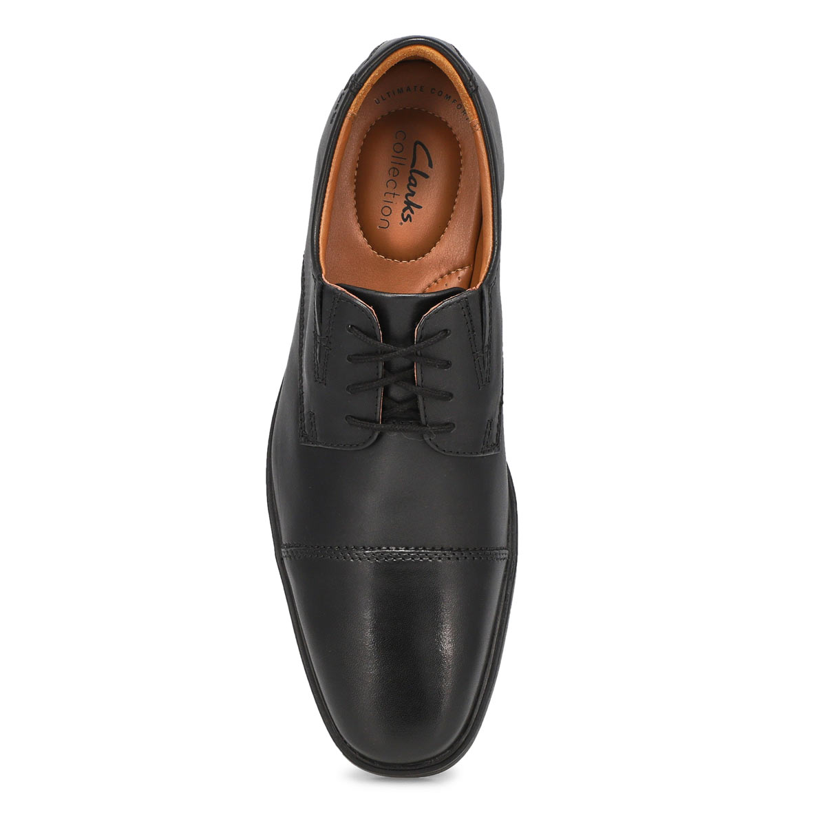 Clarks Men's Tilden Cap Dress Oxford Black