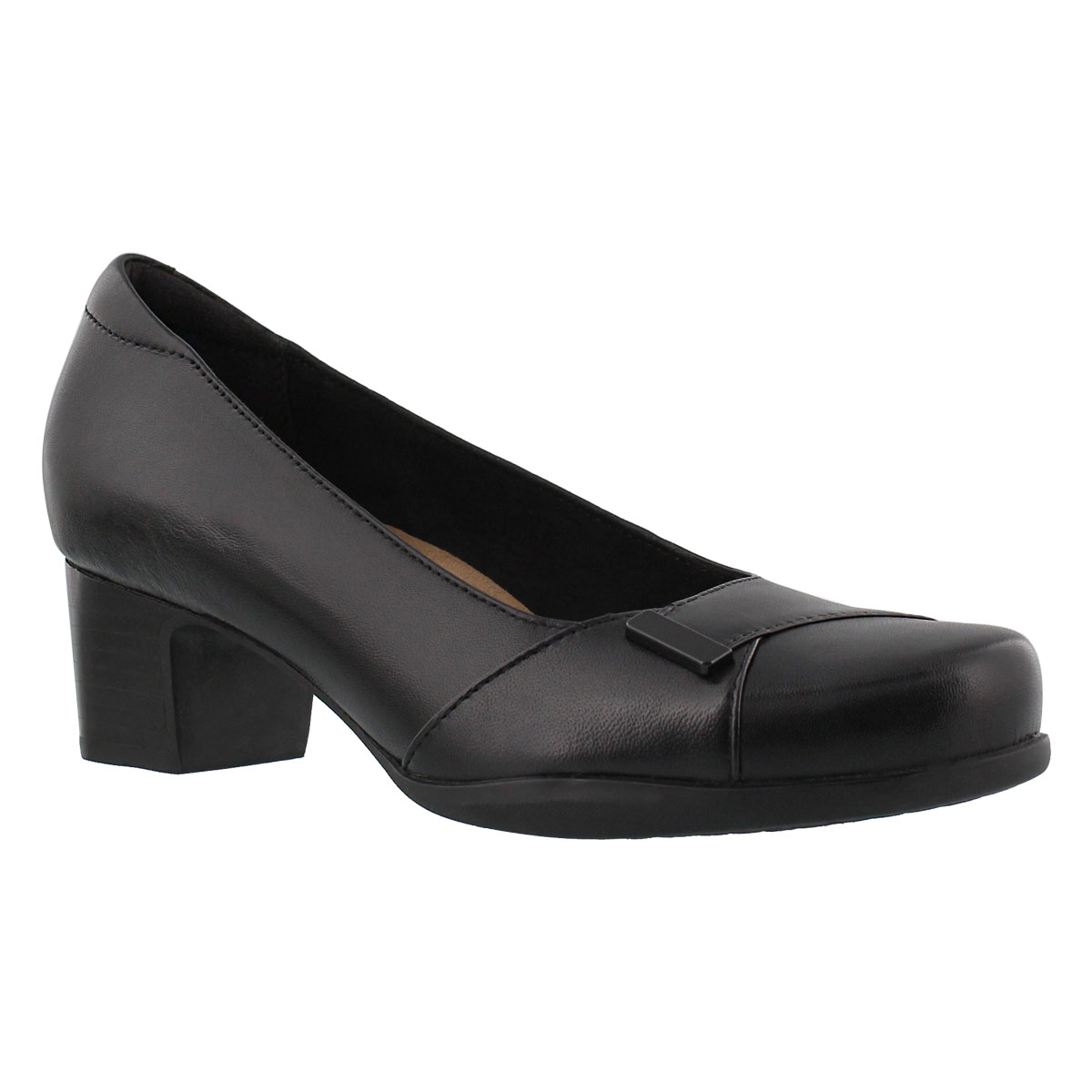 Clarks Women's Rosalyn Belle Wide Dress Shoe | SoftMoc.com