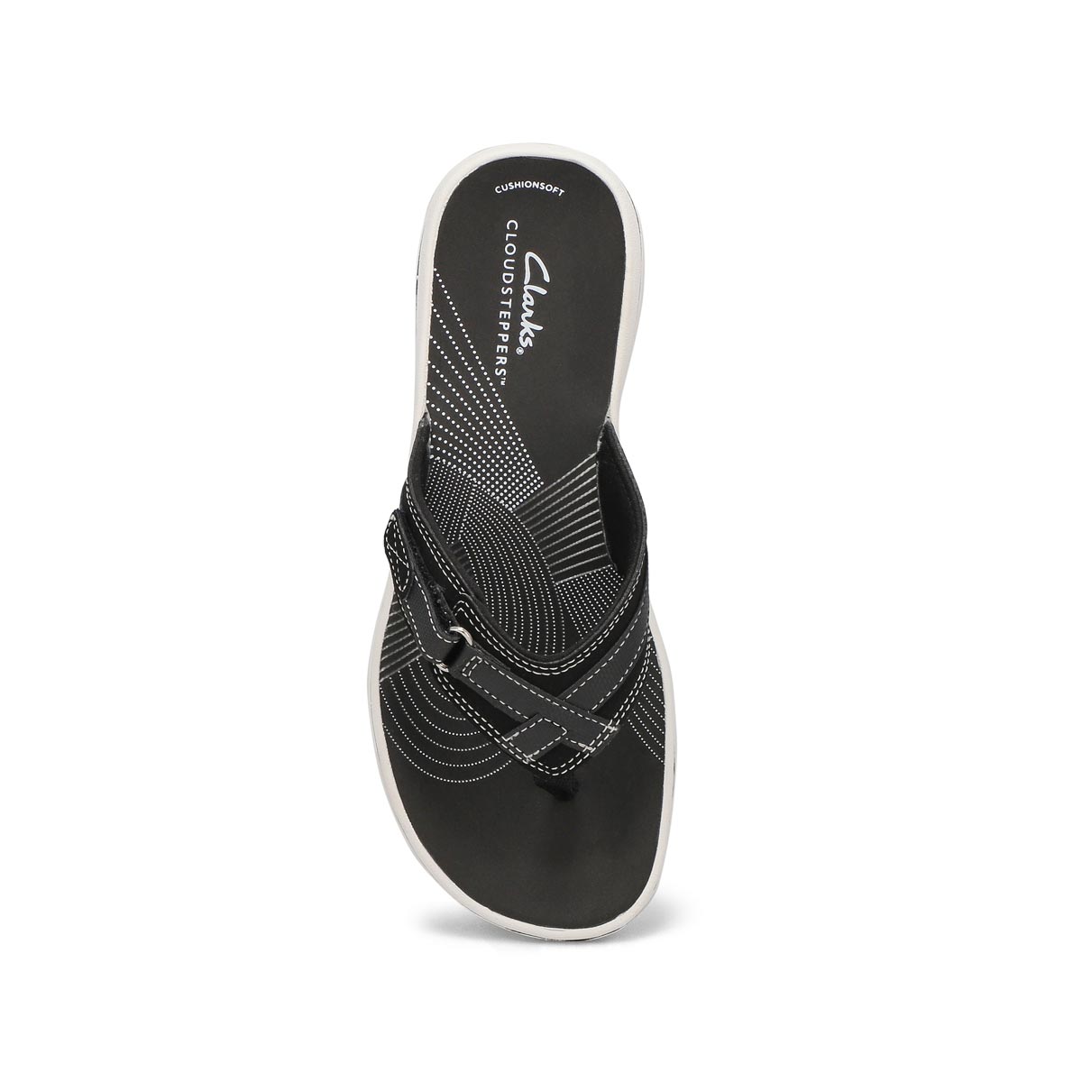 WOMENS Breeze Sea Black Synthetic Flip Flop Sandals