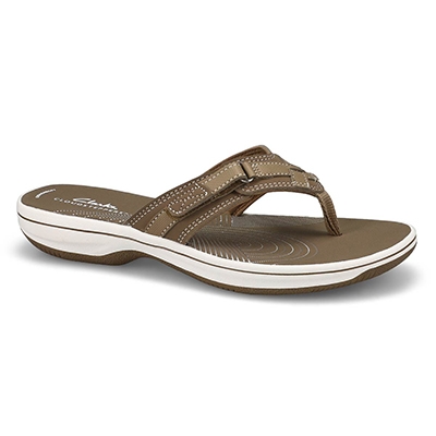 Tongs Breeze Sea, taupe, femmes