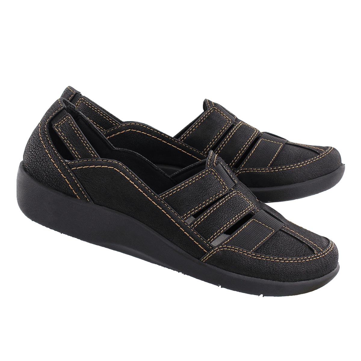 clarks sillian stork black