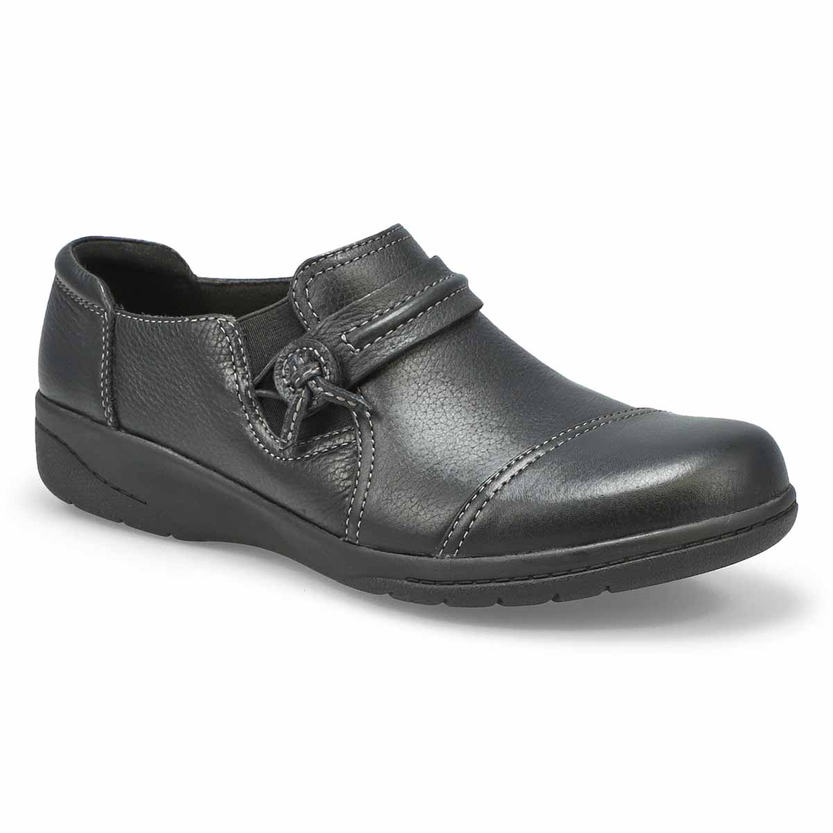 Clarks Women's Cheyn Madi Casual Slip On - Bl | SoftMoc.com