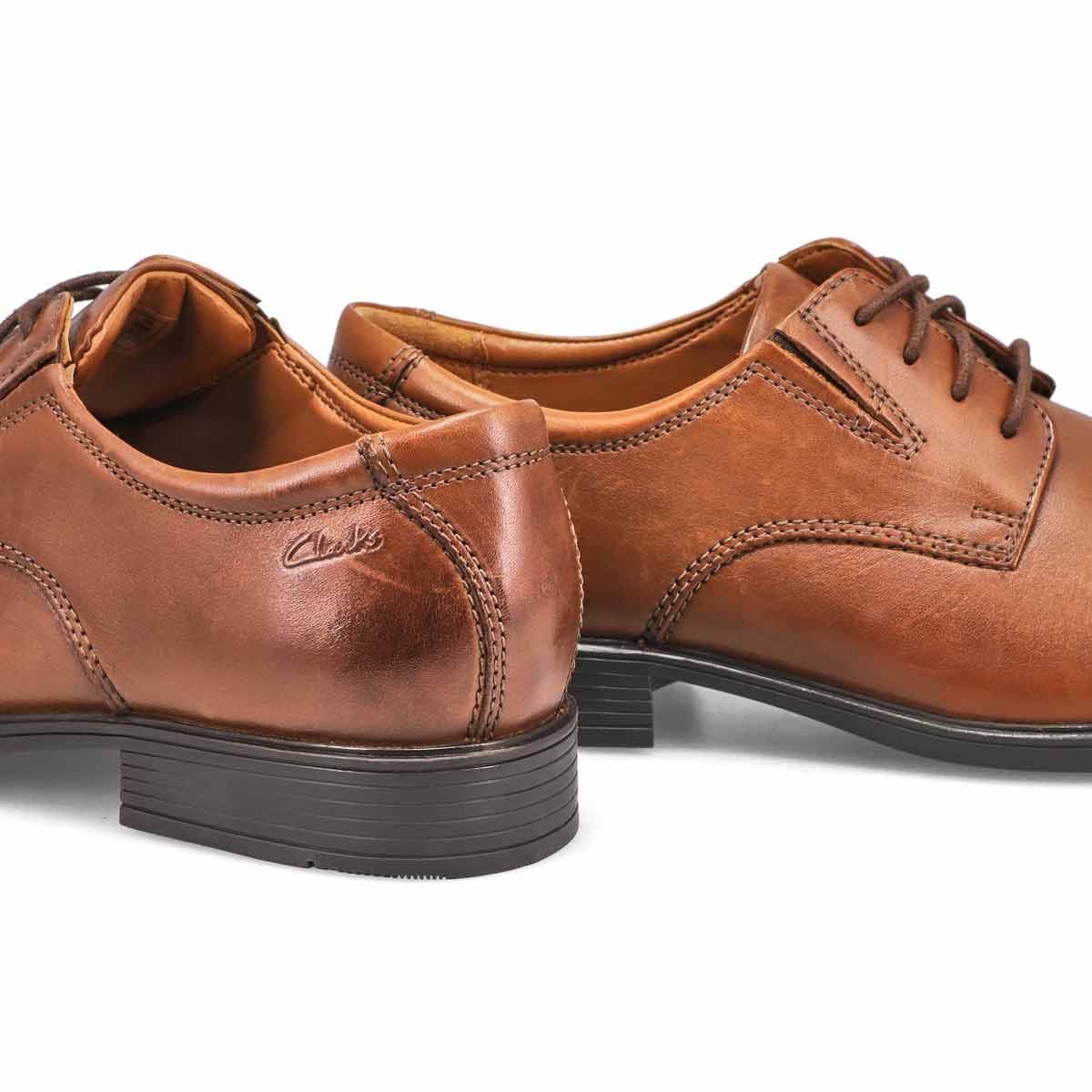 Men's Tilden Cap Dress Oxford - Dark Tan