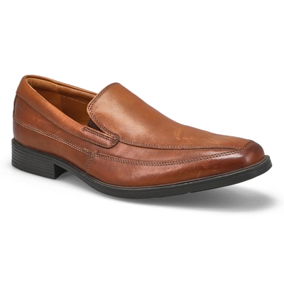 Mns Tilden Free Slip On Dress Shoe - Dark Tan