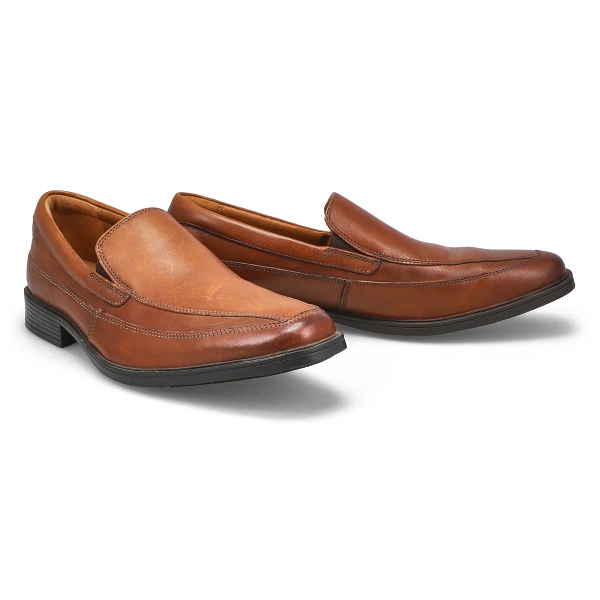 Men's Tilden Free Slip On Dress Shoe - Dark Tan