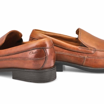 Men's Tilden Free Slip On Dress Shoe - Dark Tan