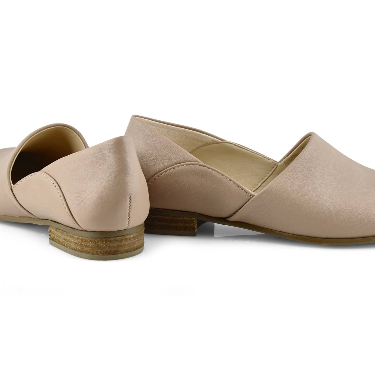 Women's Pure Tone Dress Loafer - Nude