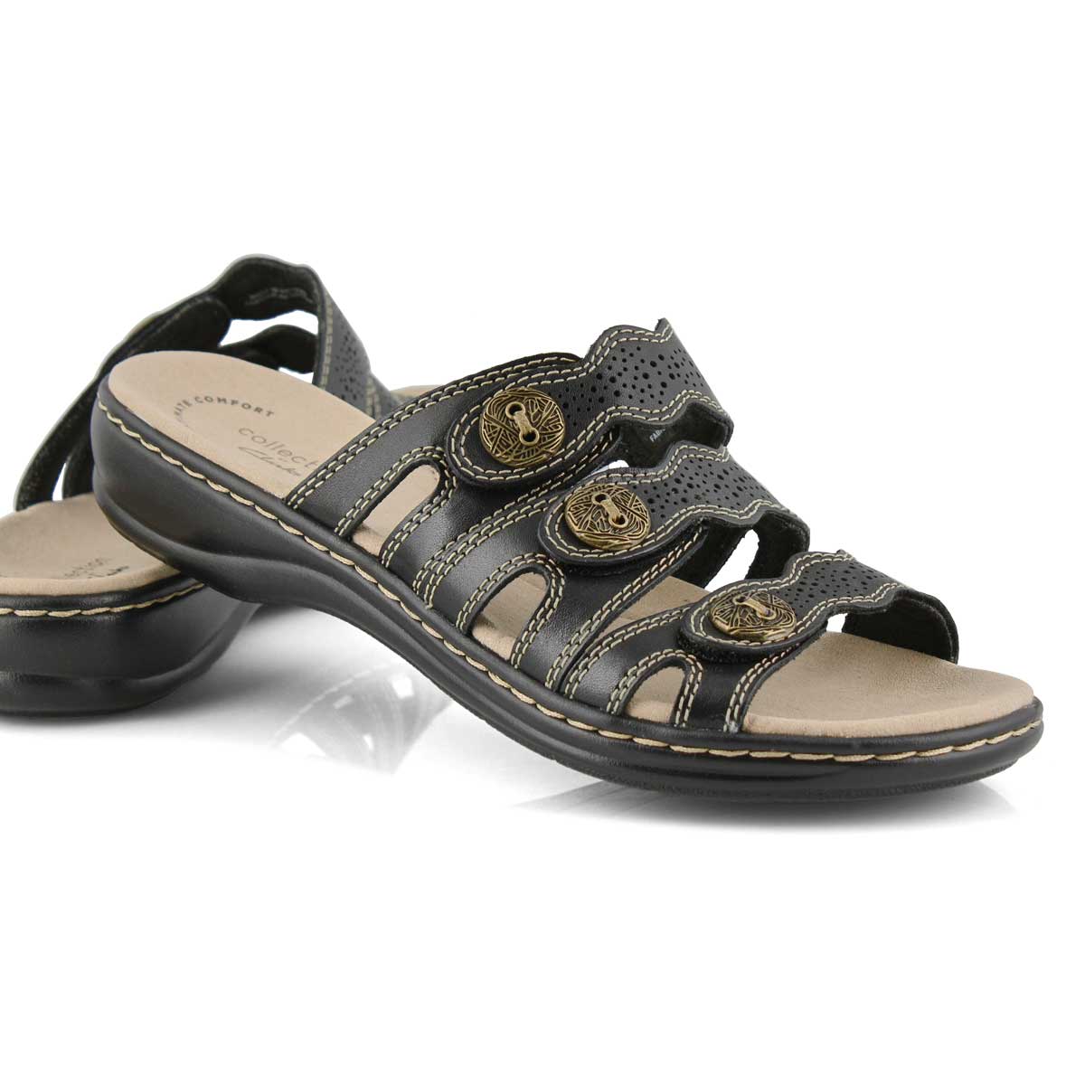 clarks leisa grace slide sandals