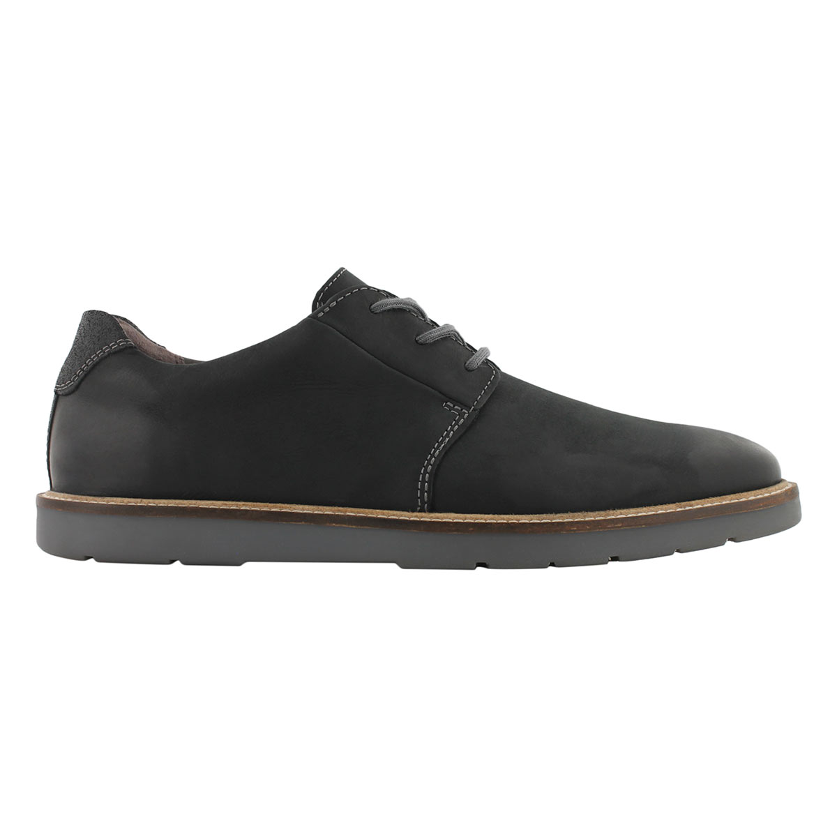 Clarks Men's Grandin Plain Casual Oxford - Bl | SoftMoc.com