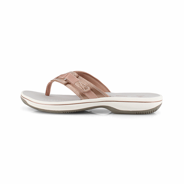 clarks breeze sea rose gold