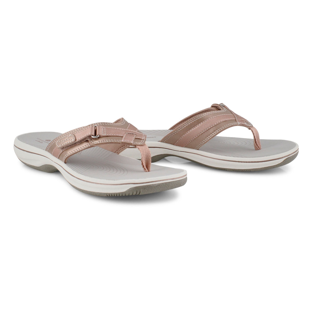 clarks breeze sea rose gold